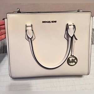White Michael Kors purse